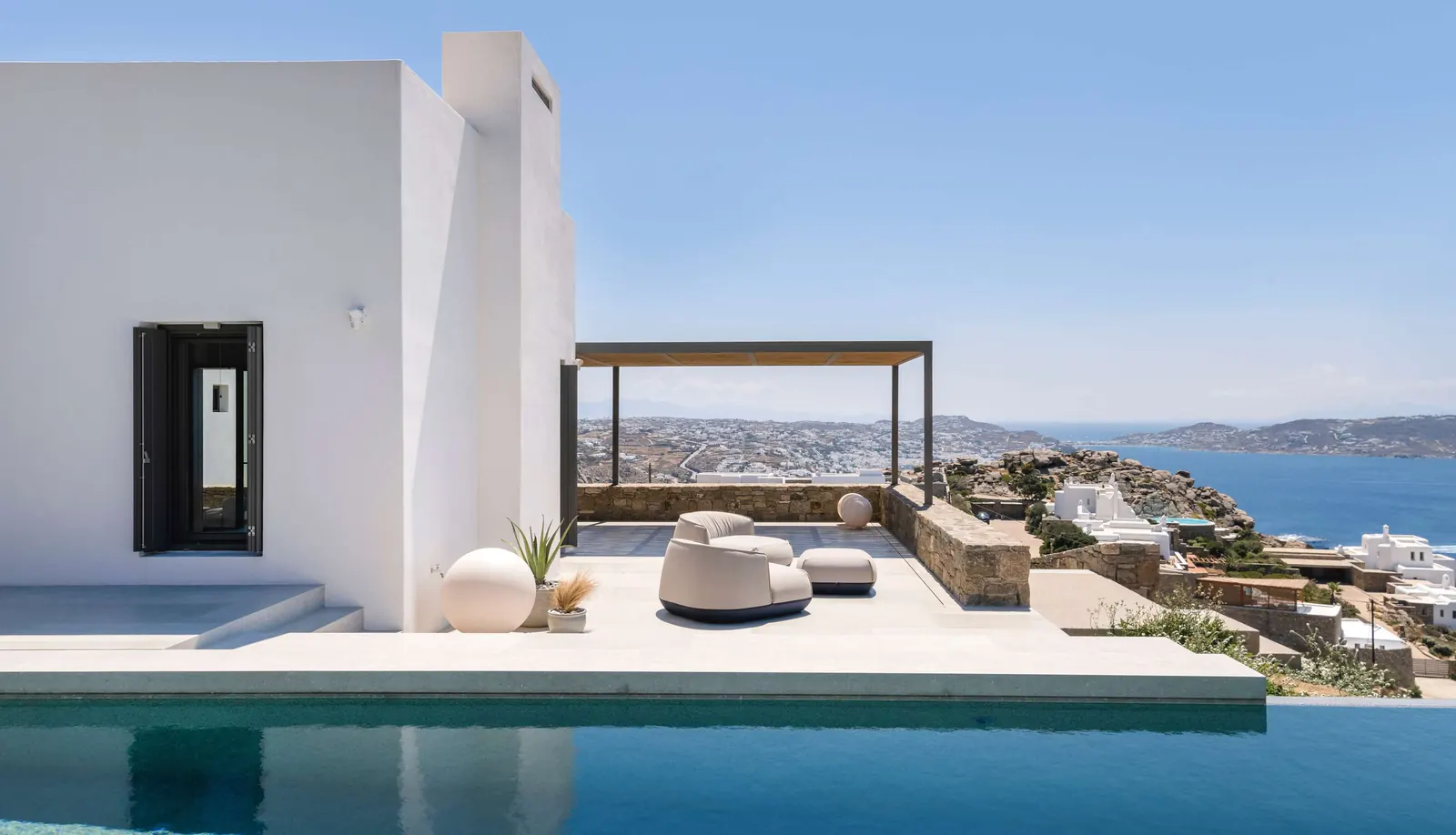 Villa Kyanos, luxury villa in Tourlos, Mykonos
