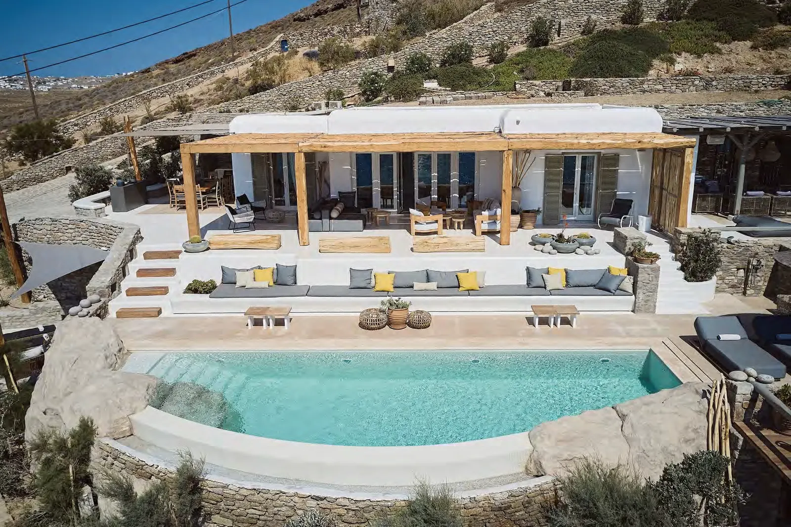 Villa Ammos, luxury villa in Ftelia, Mykonos