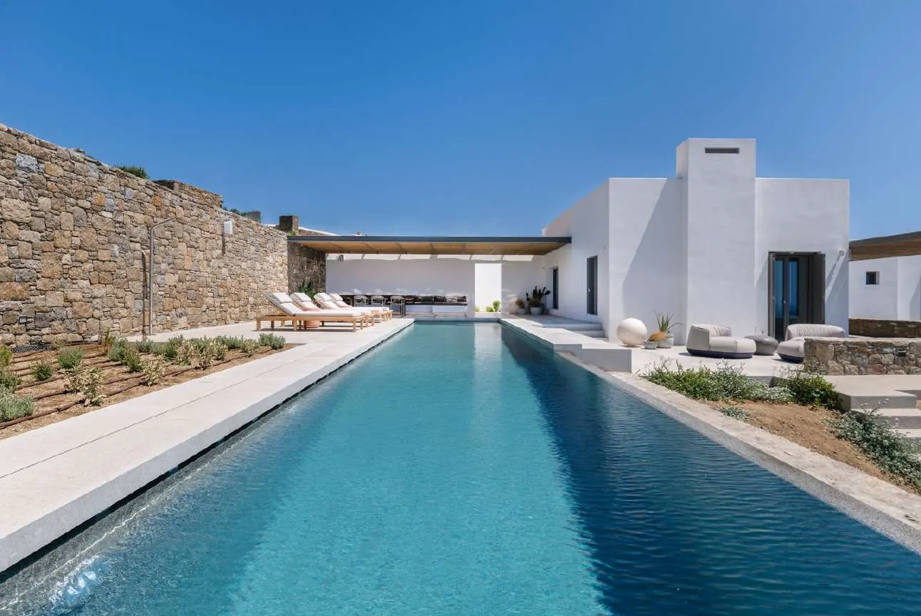 Villa Kyanos, luxury villa in Tourlos, Mykonos, photo 1