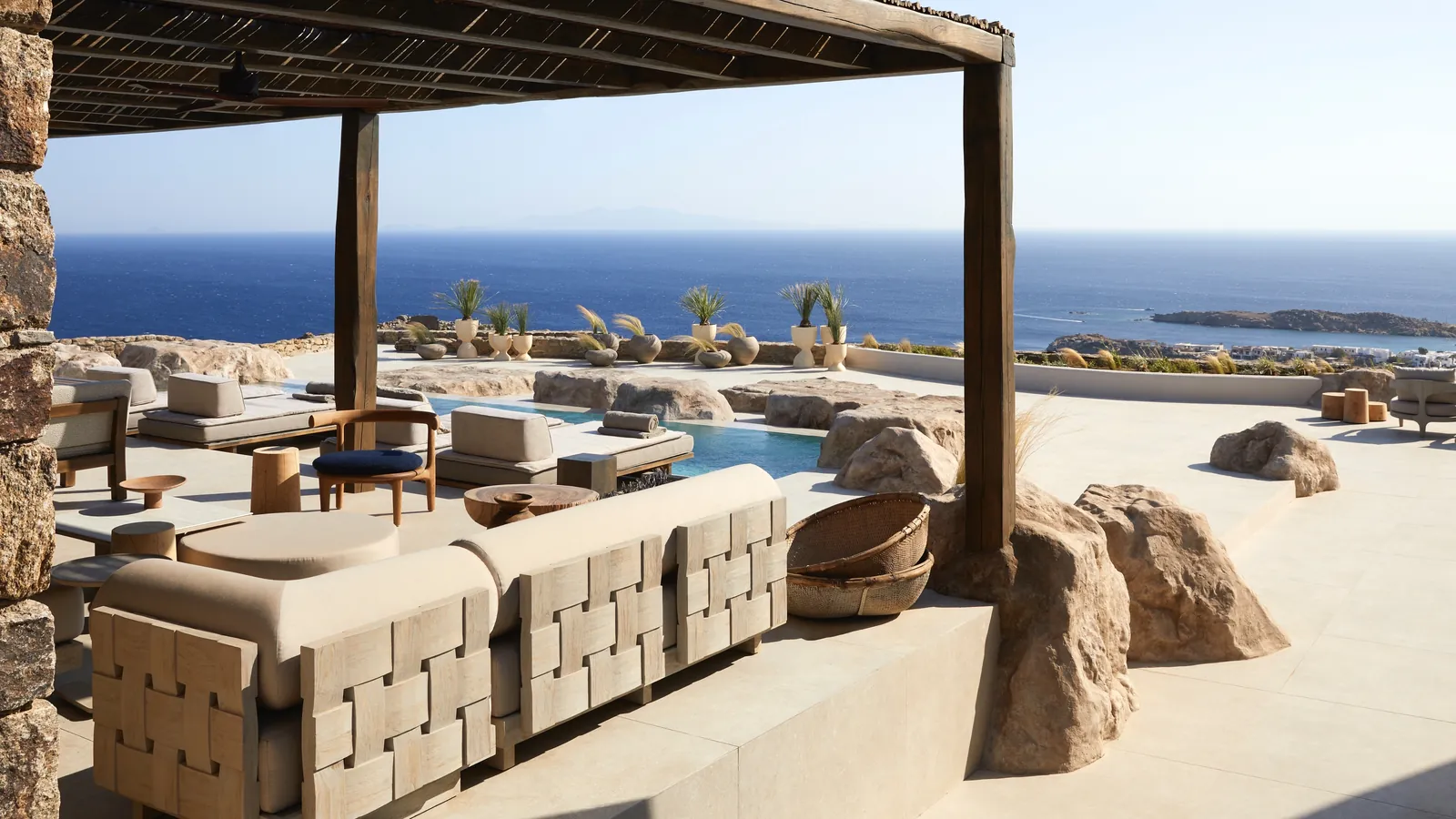 Villa Lithos, luxury villa in Pirgi, Mykonos, photo 5