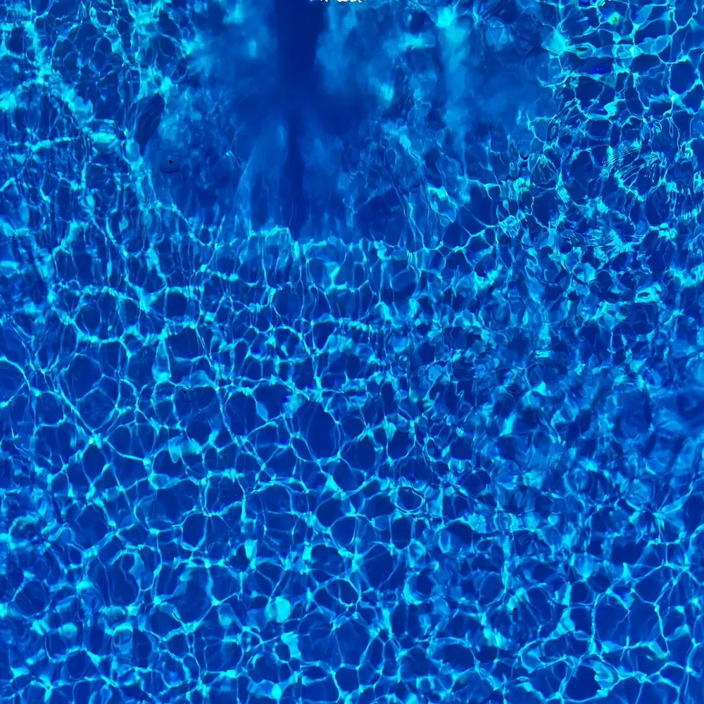 Villa Orizon pool seen from above