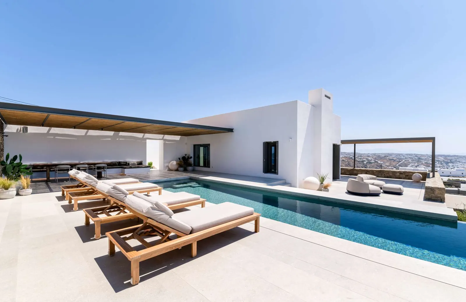 Villa Kyanos, luxury villa in Tourlos, Mykonos, photo 2