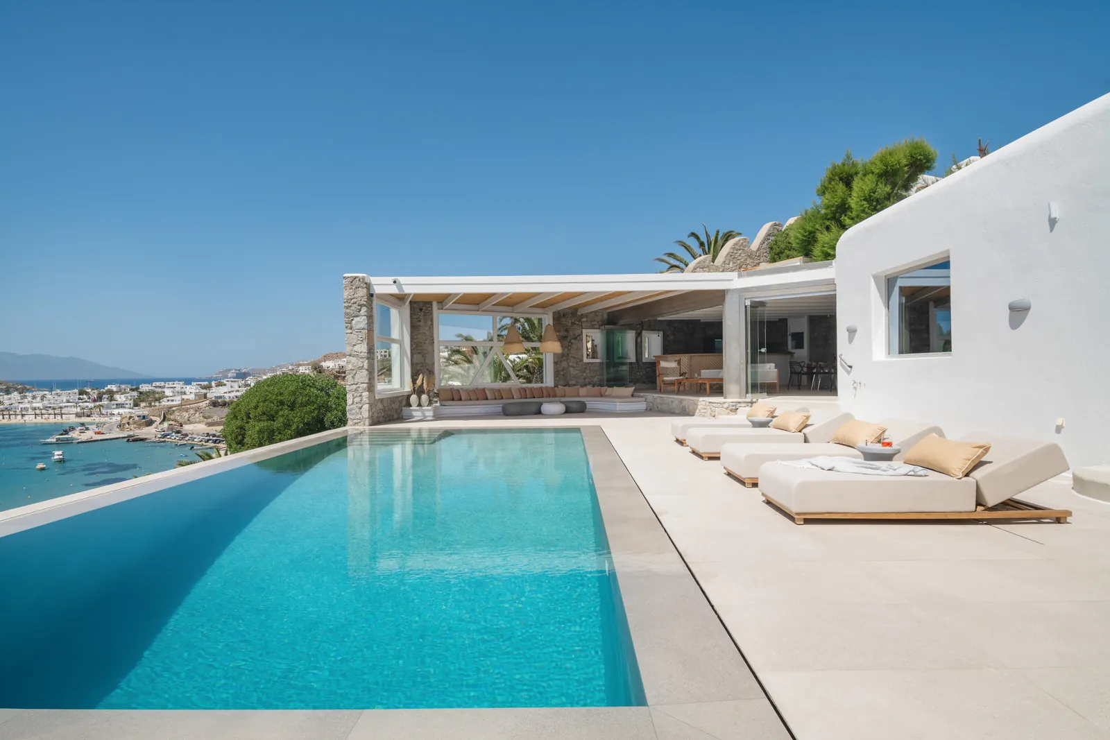 Villa Delfini in Ornos, Mykonos